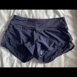 lavender lululemon shorts